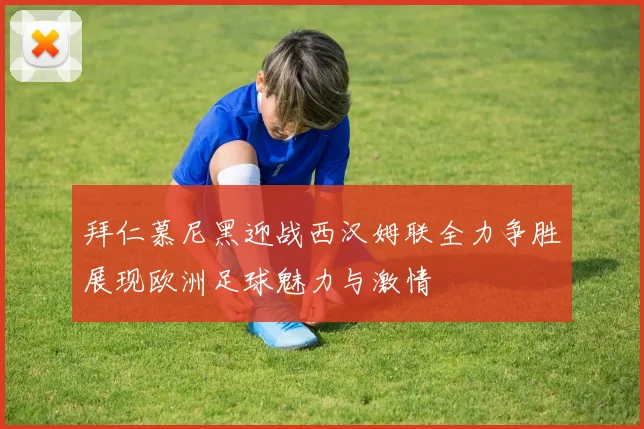 拜仁慕尼黑迎战西汉姆联全力争胜展现欧洲足球魅力与激情